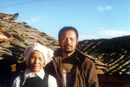 Hu Jie and a yi minority woman
