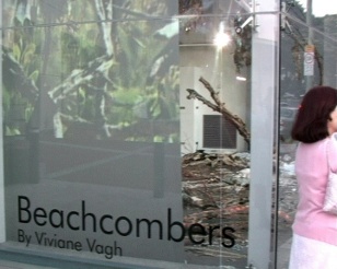 First Beachcombers installation, Glass Cube Gallery in Frankston, Melbourne, 2006/7.