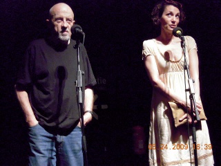 Luc Moullet and Jeanne Balibar