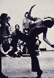 Yvonne Rainer and Becky Arnold in 'Continuous Project - Altered Daily'
