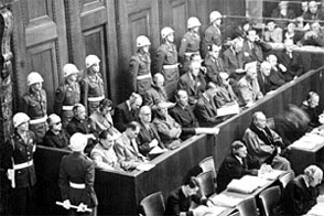 Defendants at Nuremberg