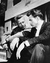 Nick with James Dean, directing without being seen as directing.
