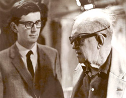 Richard Franklin with John Ford (1968)