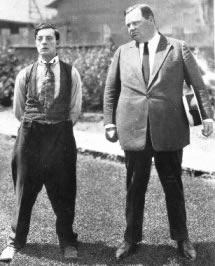 Buster and "Fatty" Arbuckle